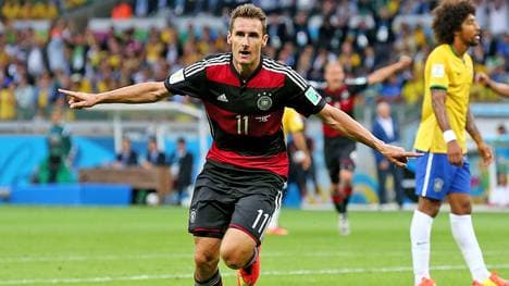Klose gegen Brasilien