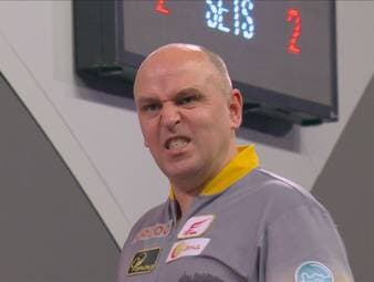 Darius Labanauskas steht nach seiner Aufholjagt gegen John O'Shea in der zweiten Runde. Dabei stand der Mann aus Litauen bereits kurz vor dem Ausscheiden.