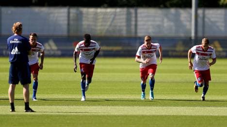 Die Spieler des Hamburger SV bereiten sich auf die neue Saison vor