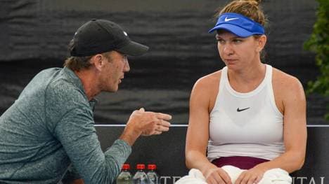 Gehen getrennte Wege: Simona Halep und Darren Cahill