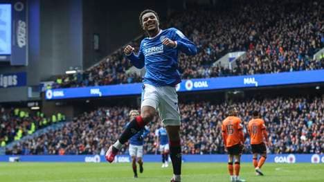 Malik Tillman wurde bei den Glagow Rangers zum Stammspieler