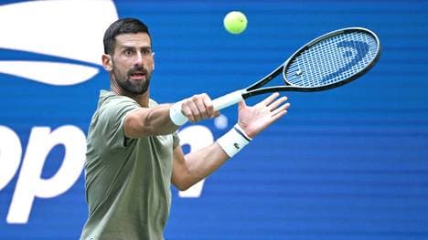 Novak Djokovic greift bei den US Open ins Geschehen ein