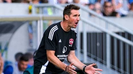 Miroslav Klose trainiert aktuell den 1. FC Nürnberg