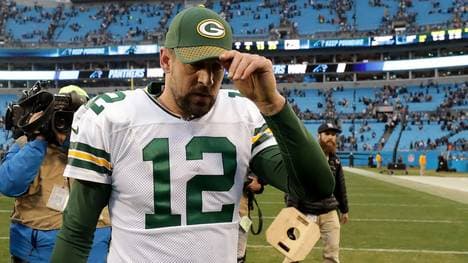 Für Quarterback Aaron Rodgers ist die NFL-Saison gelaufen
