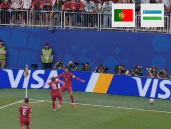 Portugal feiert gegen Usbekistan einen souveränen Sieg. Nach der Kritik im Auftaktspiel meldet sich Cristiano Ronaldo eindrucksvoll zurück und stellt sich mit seiner Leistung ganz in den Dienst der Mannschaft.