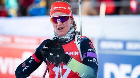 Denise Herrmann-Wick kann im Massenstart nicht glänzen