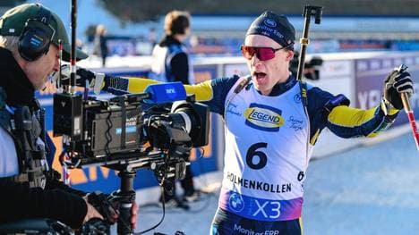 Sebastian Samuelsson bekräftigt seine Meinung zum Ausschluss russischer Biathleten