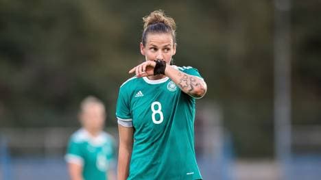 Simone Laudehr kam zuletzt im Oktober 2017 zu einem Länderspieleinsatz