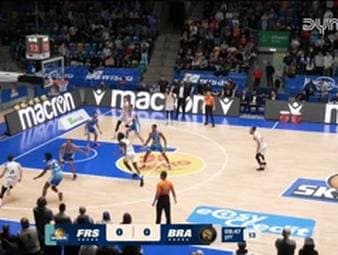 Spiel Highlights zu SKYLINERS Frankfurt - Basketball Löwen Braunschweig
