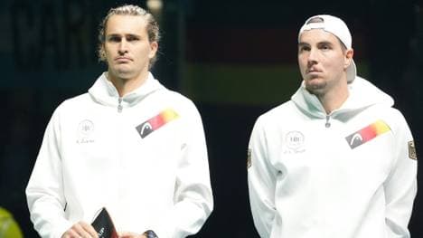 Alexander Zverev drückt seinem Landsmann die Daumen
