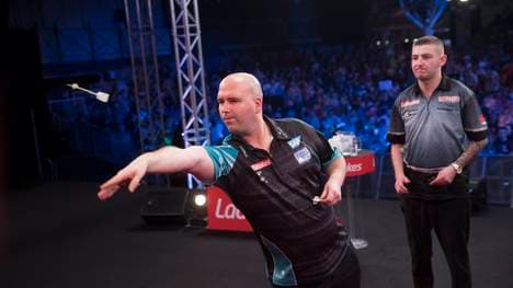 Rob Cross verlor das Finale bei den UK Open gegen Nathan Aspinall