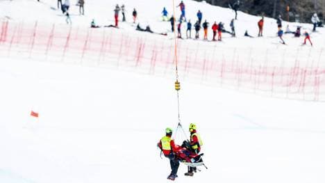 Nils Alphand musste per Helikopter abtransportiert werden