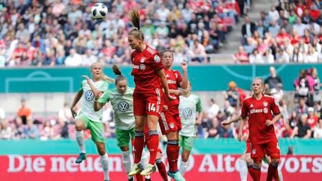 DFB-Pokal der Frauen, Auslosung: VfL Wolfsburg im Halbfinale gegen FC Bayern, 2018 standen sich der FC Bayern und der VfL Wolfsburg im Pokalfinale gegenüber 