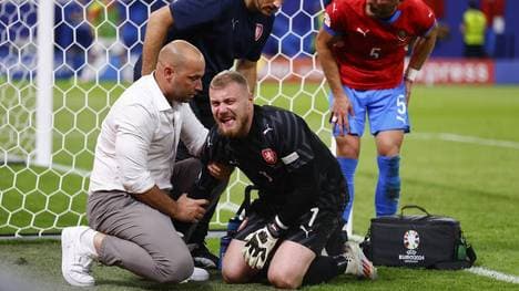 Jindrich Stanek verletzte sich an der Schulter