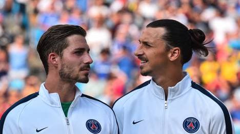 Kevin Trapp, Zlatan Ibrahimovic, Paris St. Germain
