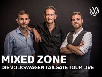 „Die Volkswagen Tailgate Tour“ ist ein Mix aus Unterhaltung mit Late-Night-Elementen und Analysen, die mit einer innovativen Visualisierung von Performance-Daten und einer 360°-Abbildung des Contents auf SPORT1 neue Perspektiven eröffnet. 