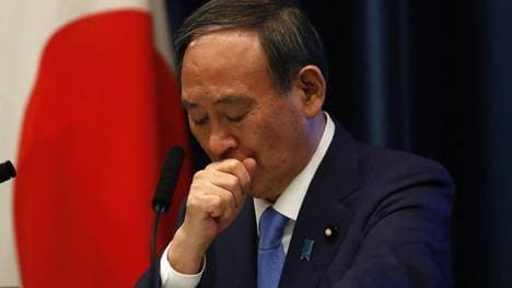 Japans Premierminister Suga verkündete den Notstand
