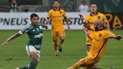 Javier Pinola (r.) spielt seit Sommer bei Rosario Central