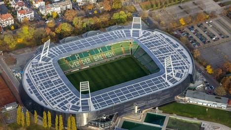 Im Weserstadion kommt es zu einem Zwischenfall