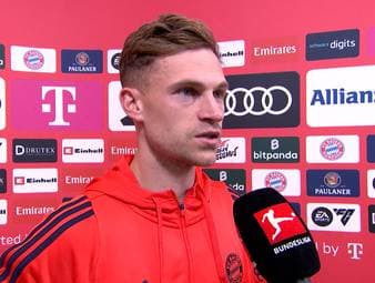 Joshua Kimmich spricht über die hohe Anzahl an Gegentoren die der FC Bayern in den letzten Spielen schlucken musste. 
