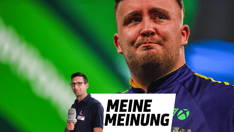 Luke Littler hatte im Interview nach seinem ersten WM-Auftritt Tränen in den Augen