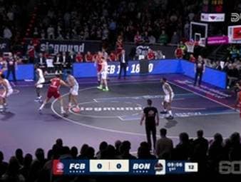 Spiel Highlights zu FC Bayern München Basketball - Telekom Baskets Bonn