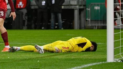 Tim Schreiber leitete mit seinem Patzer das Saarbrücker Pokal-Aus ein