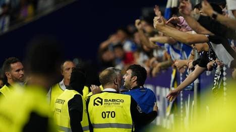 Vor dem Derby zwischen Espanyol und FC Barcelona kommt es zu einem Unfall