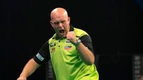 Michael van Gerwen zeigte im Jahr 2020 teilweise recht schwache Leistungen