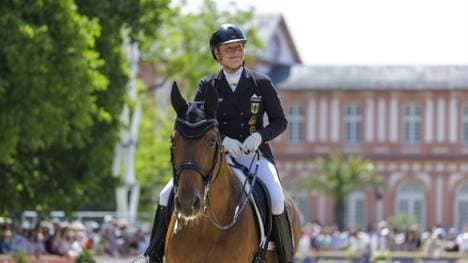 Isabell Werth überzeugte mit Pferd Emilio in der Kür