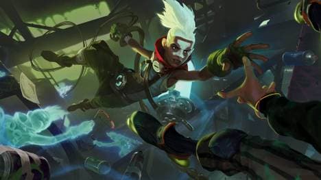 Ekko ist einer von drei neuen Champions, die mit "Aufstieg der Unterwelt" in Legends of Runeterra kommen wird