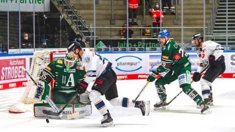 Die Nürnberg Ice Tigers gewannen das erste Saisonduell mit den Augsburger Panther