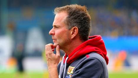 Sascha Lewandowski wird in den nächsten Wochen nicht das Training von Union Berlin leiten