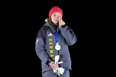 Kampf mit den Tränen nach Gold-Thriller