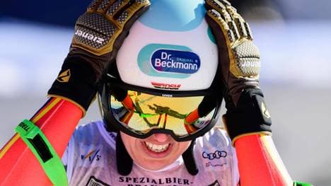 Kira Weidle-Winkelmann hatte in der vergangen Ski-Alpin-Saison oft Frusterlebnisse