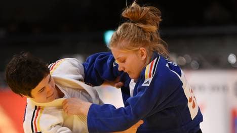 Szaundra Diedrich (r.) siegte überraschend