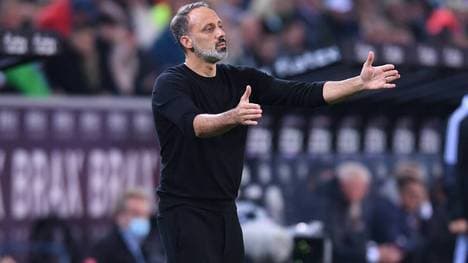 Pellegrino Matarazzo holte mit dem VfB ein 1:1 n Gladbach