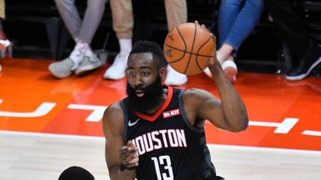 James Harden(r.) erwischte nicht seinen besten Tag
