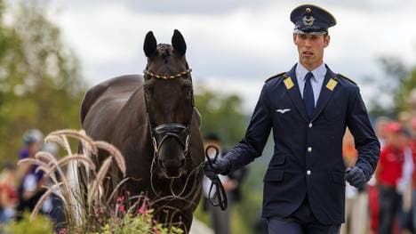 Dritter vor dem letzten Dressur-Durchgang: Jerome Robine