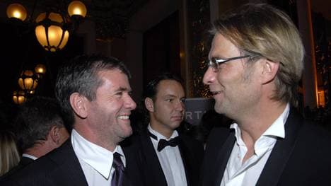 Friedhelm Funkel (l.) und Jürgen Klopp (r.) 2007