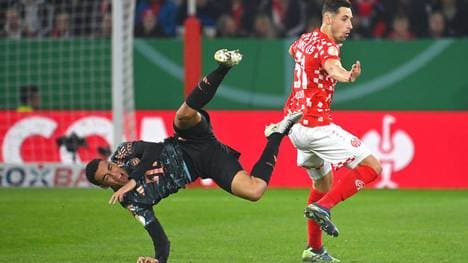 Dominik Kohr sorgte nicht nur mit seinem Foul gegen Bayern-Star Jamal Musiala für Aufsehen