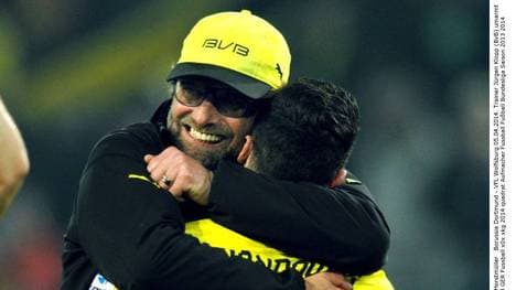 Jürgen Klopp und Robert Lewandowski zu BVB-Zeiten