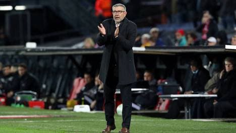 Urs Fischer und Union Berlin wollen in der Bundesliga den nächsten Sieg feiern