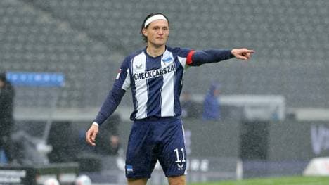 Reese beim Spiel gegen Preußen Münster