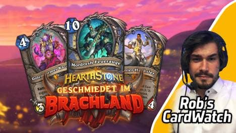 Der Card-Watch dieses Mal mit Mordresh Feuerauge, Golemformer Kazakus und Kanonier Hecksler