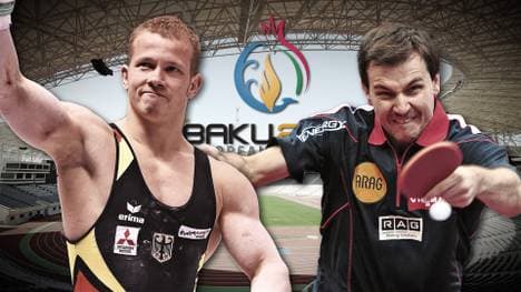 Fabian Hambüchen und Timo Boll