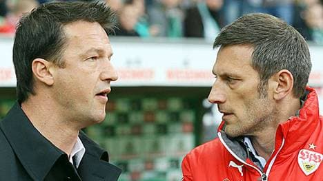 Marcus Jung (r.) mit Fredi Bobic