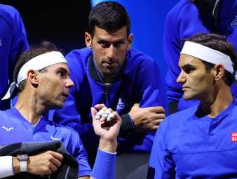 Novak Djokovic lässt die Anfänge seiner langjährigen Rivalität mit Roger Federer und Rafael Nadal Revue passieren. Der 24-malige Grand-Slam-Champion erklärt, wie er aus den "Big Two" später die "Big Three" werden ließ.