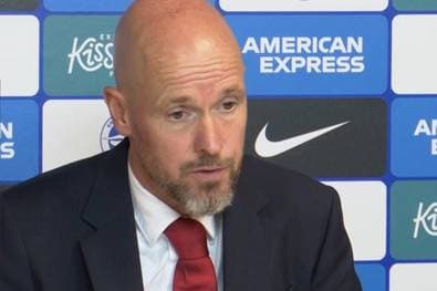 Frust bei ten Hag nach Last-Minute-Pleite