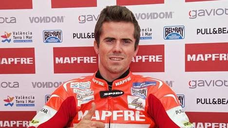 Gequältes Lächeln: Nico Terol kämpft seit Saisonbeginn mit Muskelermüdung